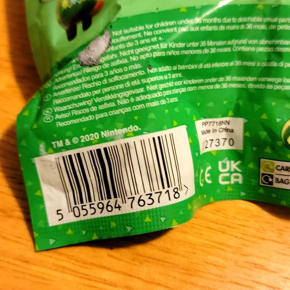 Animal Crossing Backpack Buddies NIP Sealed - Picture 3 of 3